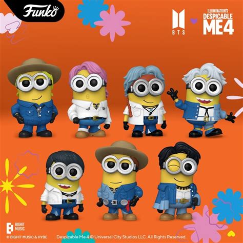 forogore funko pop|BTS Gets the Minions Treatment With New ‘Despicable Me 4’ Funko Po.